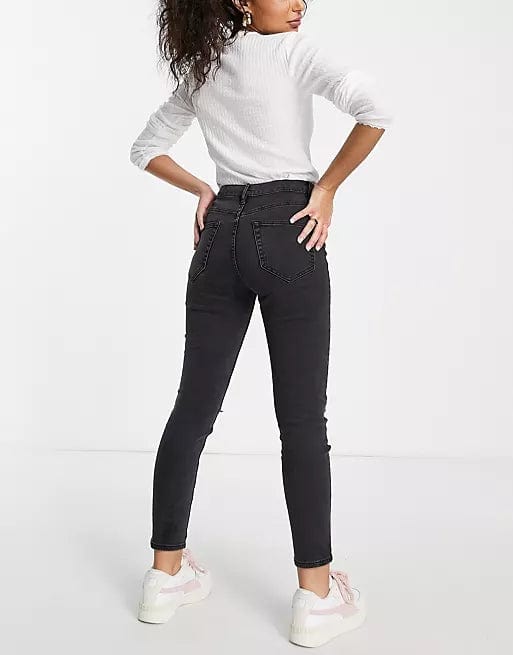 MISS SELFRIDGE Womens Bottoms MISS SELFRIDGE - Petite Lizzie High Waist Skinny Jeans