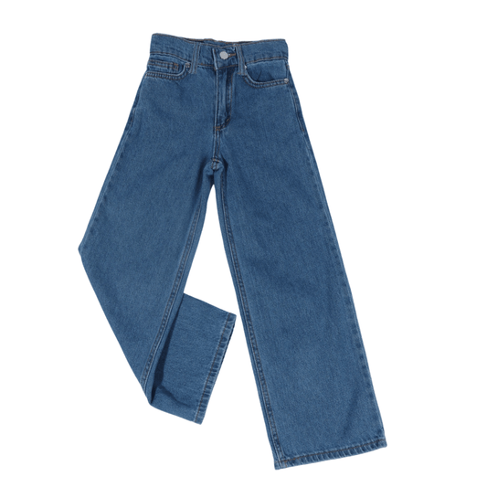 MOCINNO Girls Bottoms XS / Blue MOCINNO - Pull Over Casual Jeans