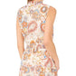 MSK Womens Dress XXL / Multi-Color MSK - Floral Print Long Maxi Dress