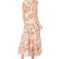 MSK Womens Dress XXL / Multi-Color MSK - Floral Print Long Maxi Dress