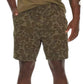 MUTUAL WEAVE Mens Bottoms L / Multi-Color / 36 MUTUAL WEAVE - Camo Chino Board Shorts