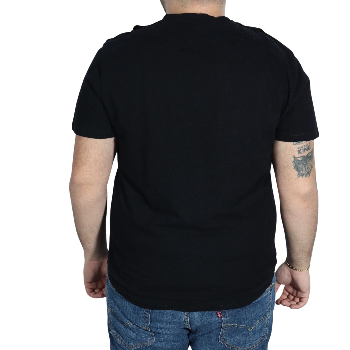 MUTUAL WEAVE Mens Tops L / Black MUTUAL WEAVE - Casual T-shirt