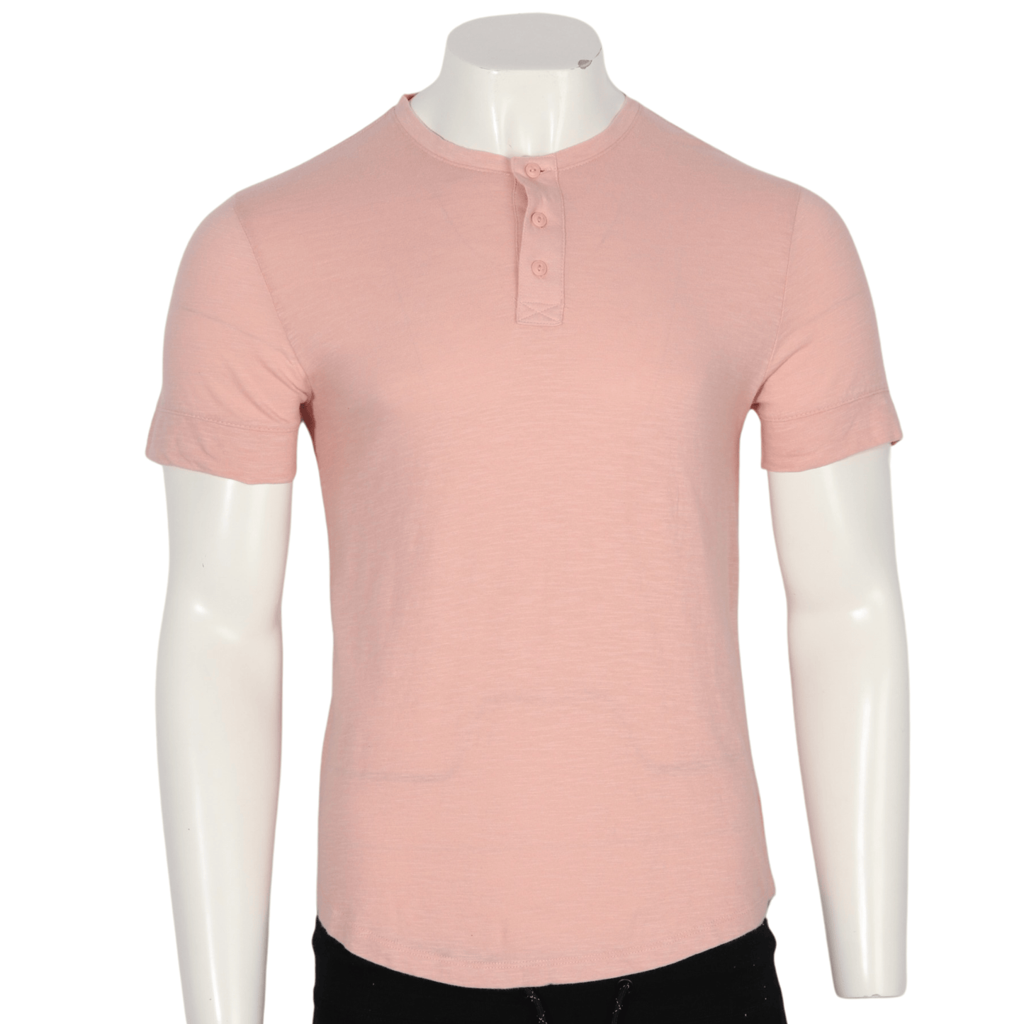 MUTUAL WEAVE Mens Tops S / Pink MUTUAL WEAVE - Cotton button up shirt