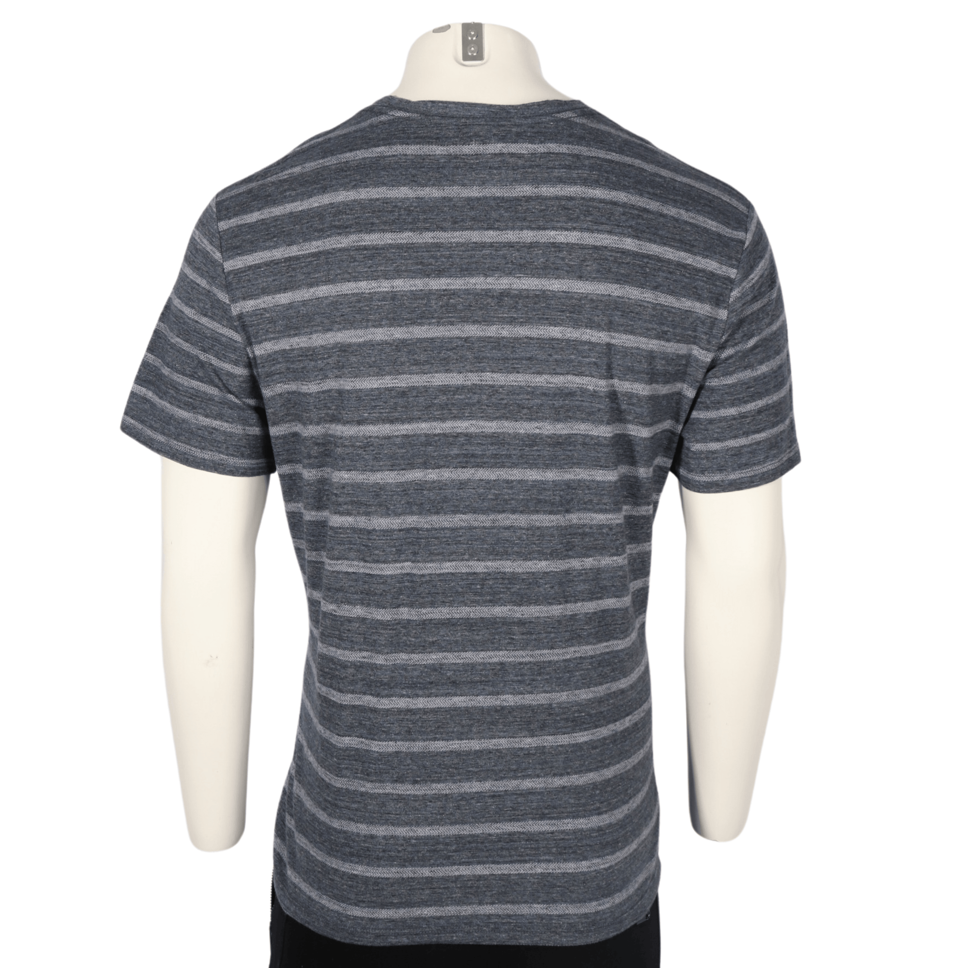 MUTUAL WEAVE Mens Tops XL / Multi-Color MUTUAL WEAVE - Crew Neck Stripe T-Shirt