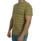 MUTUAL WEAVE Mens Tops S / Green MUTUAL WEAVE - Crew Neck T-Shirt