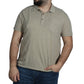 MUTUAL WEAVE Mens Tops L / Grey MUTUAL WEAVE - One Side Pocket T-shirt