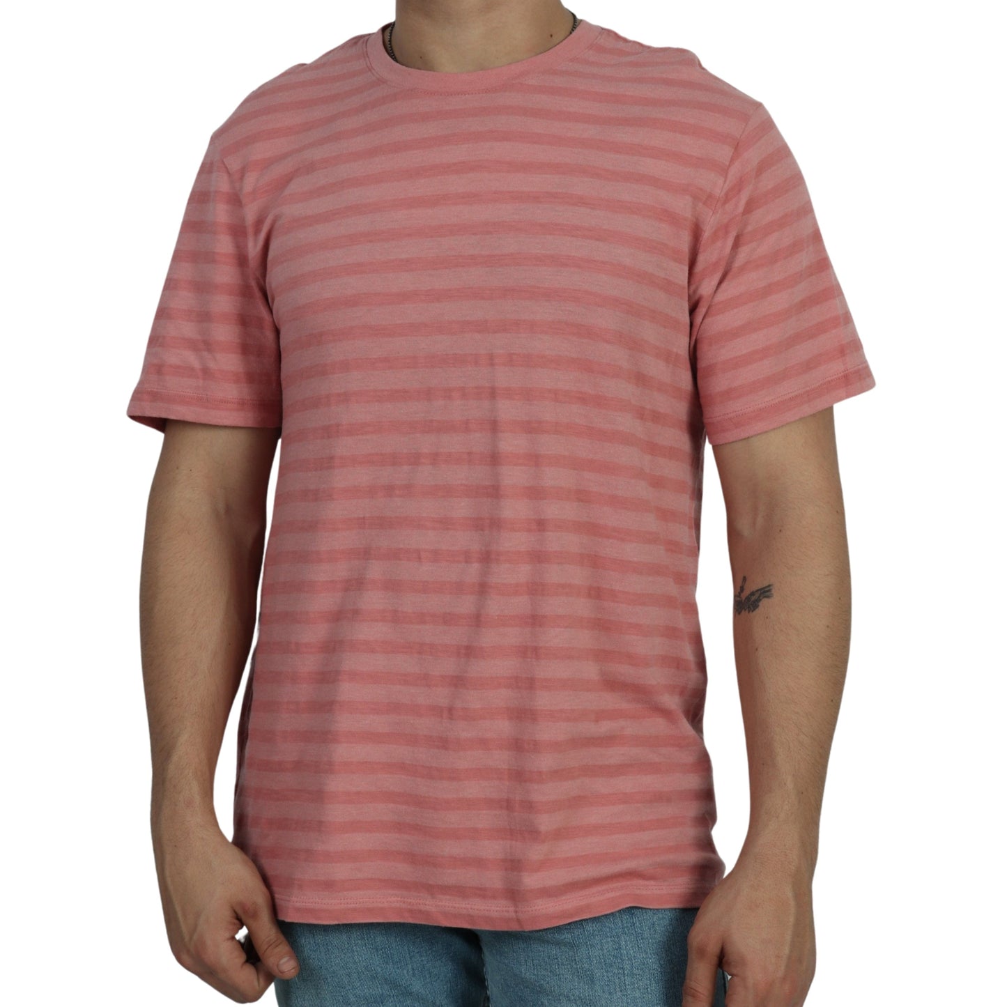 MUTUAL WEAVE Mens Tops XXL / Pink MUTUAL WEAVE - Round Neck Top