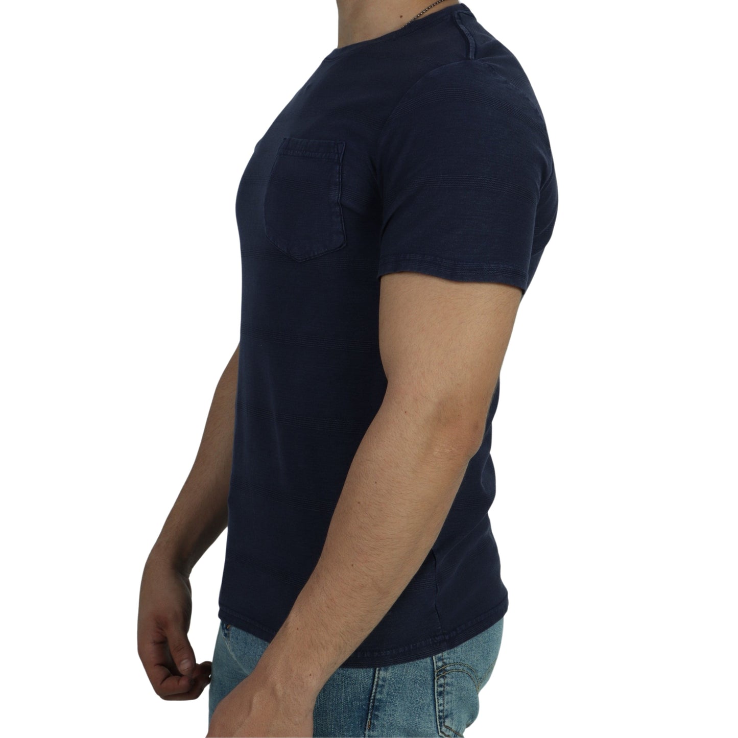 MUTUAL WEAVE Mens Tops XXL / Navy MUTUAL WEAVE - Short Sleeve T-Shirt