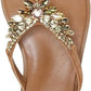 NATURALIZER Womens Shoes 41 / Brown NATURALIZER - Fallyn Thong Slipper