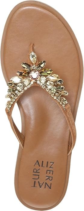 NATURALIZER Womens Shoes 41 / Brown NATURALIZER - Fallyn Thong Slipper