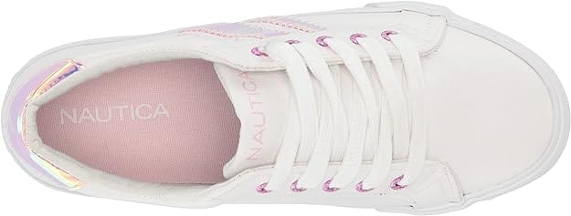 NAUTICA Kids Shoes 34 / White NAUTICA - Kids -  Fashion Sneaker Low-Top Slip On Sneaker