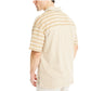 NAUTICA Mens Tops S / Beige NAUTICA - Striped Camp Shirt