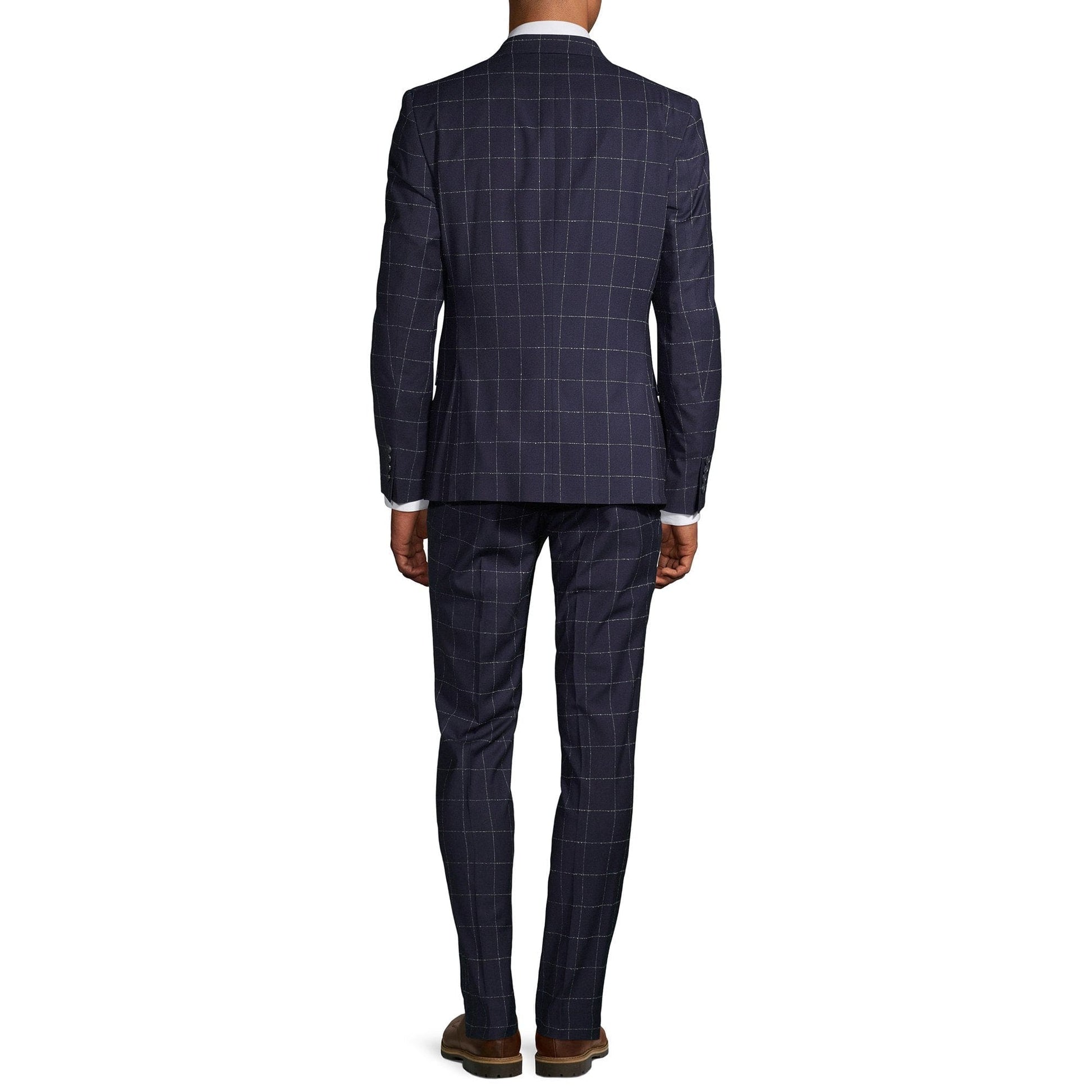 NICK GRAHAM Mens Suits M / Navy NICK GRAHAM - Slim Fit Pre-Tailored Suit