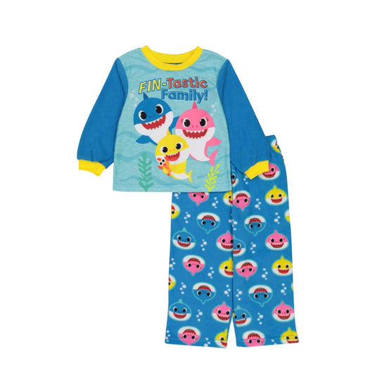 NICKELODEON Baby Boy 12 Month / Multi-Color NICKELODEON - Baby - Baby Shark Printed Pajama Set