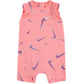 NIKE Baby Girl 6 Month / Pink NIKE - BABY - Logo-Print BodySuit