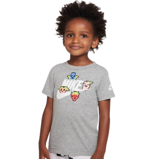 NIKE Boys Tops L / Grey NIKE - Kids Fruits Graphic T-Shirt