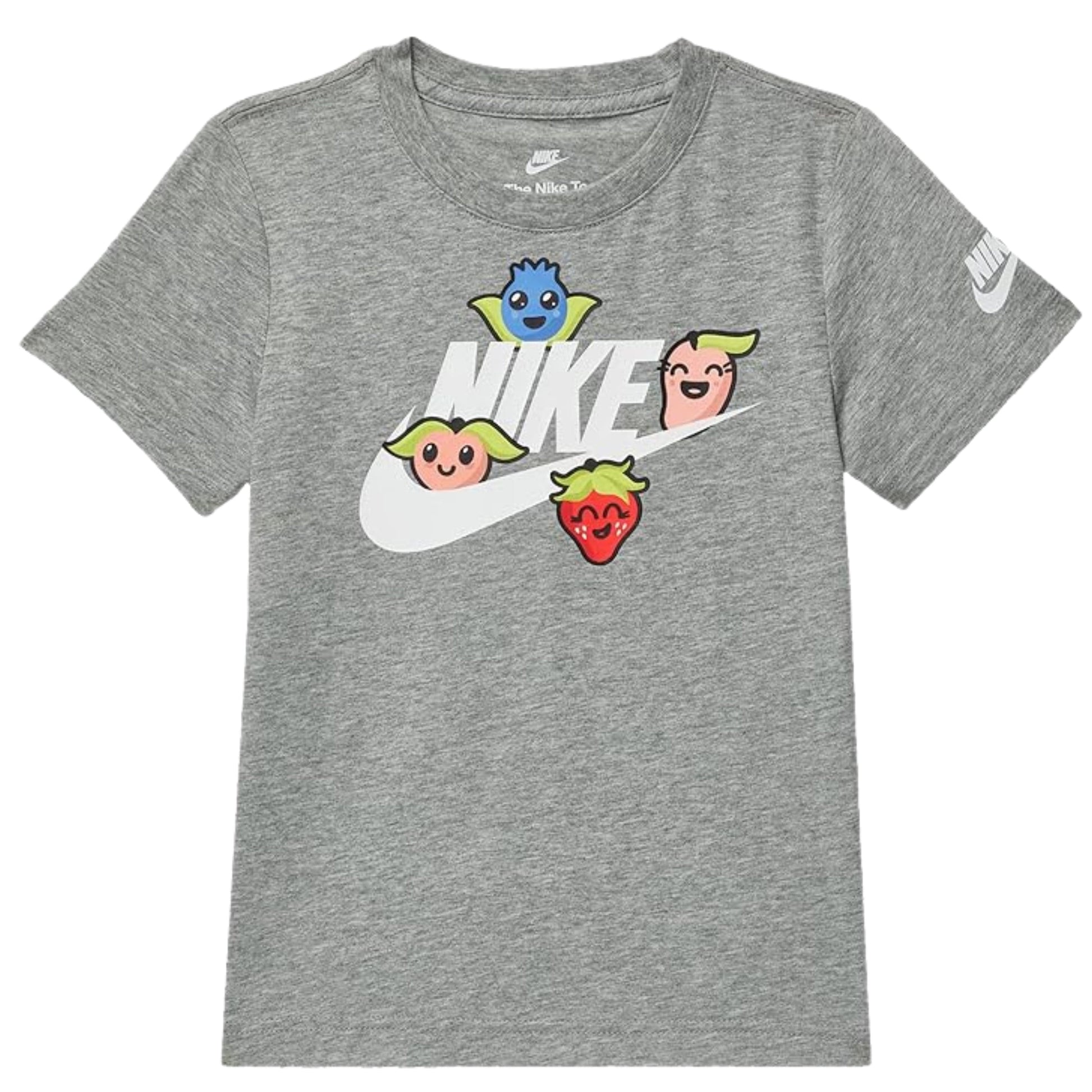 NIKE Boys Tops L / Grey NIKE - Kids Fruits Graphic T-Shirt