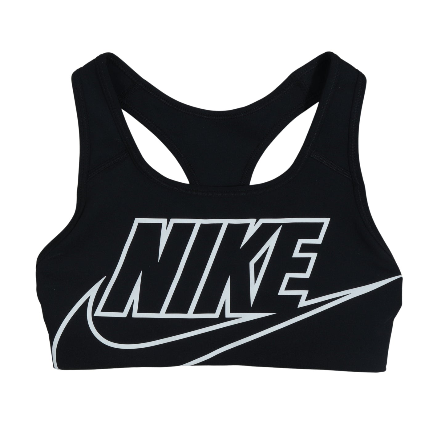 NIKE Girls Tops XS / Black NIKE - KIDS - Swoosh Sports Bra