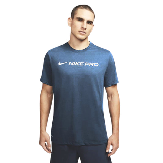 NIKE Mens sports L / Blue NIKE - Tricou Functional t-shirt