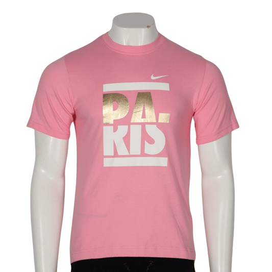 NIKE Mens Tops S / Pink NIKE - Printed T-Shirt
