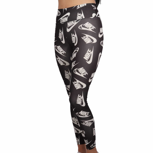 NIKE Womens sports NIKE - Nike Printed Logo Leggings