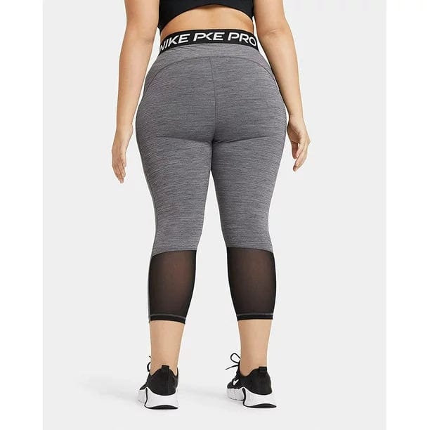 NIKE Womens sports XXL / Grey NIKE - Pro 365 Womens Cropped Leggings