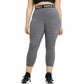 NIKE Womens sports XXL / Grey NIKE - Pro 365 Womens Cropped Leggings