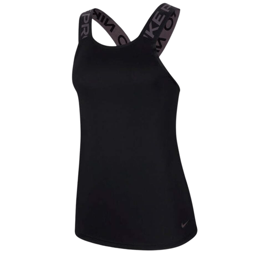 NIKE Womens sports L / Black NIKE - Pro Dry Elastics Essential T-shirt