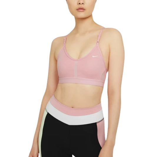 NIKE Womens sports XS / Pink NIKE - V Neck Low Impact Sports Bra