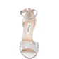 NINA Womens Shoes 40 / Silver NINA -  Dust Glitter and Satin high heel sandals