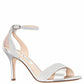 NINA Womens Shoes 40 / Silver NINA -  Dust Glitter and Satin high heel sandals