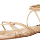 NINE WEST Womens Shoes 36.5 / Beige NINE WEST - Open Toe Strapped Summer Sandal