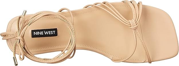 NINE WEST Womens Shoes 36.5 / Beige NINE WEST - Open Toe Strapped Summer Sandal