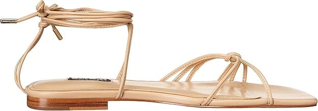 NINE WEST Womens Shoes 36.5 / Beige NINE WEST - Open Toe Strapped Summer Sandal