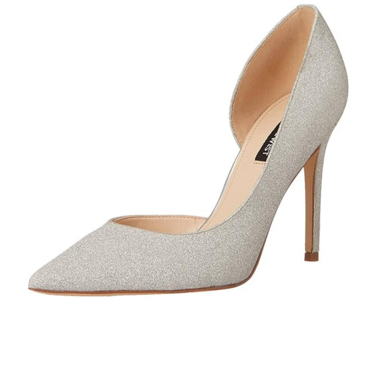 NINE WEST Womens Shoes 36 / Silver NINE WEST -  Pumps Women's Shoes