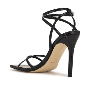 NINE WEST Womens Shoes 37.5 / Black NINE WEST - Tidle Ankle Strap Dressy Sandals