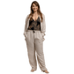 NINETY 60 NINETY Women Sets Beige / S / Linen Ninety 60 Ninety - Kali Linen Set