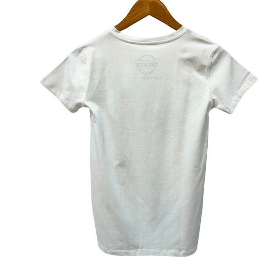 NORTHERN APPAREL Boys Tops M / White NORTHERN APPAREL - Animal face graphic print t-shirt