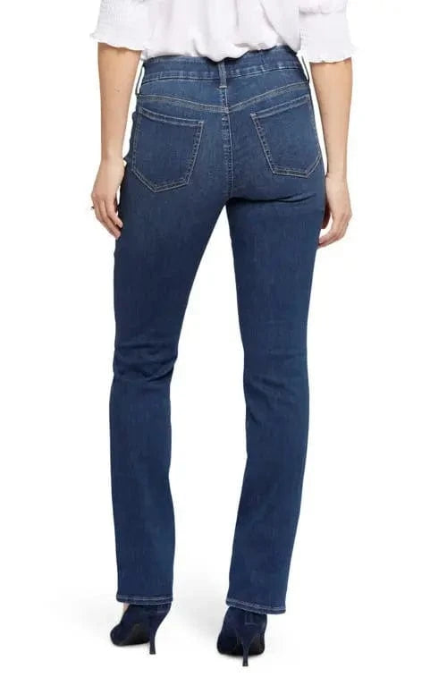 NYDJ Womens Bottoms XS / Blue NYDJ -  Waist Match Marilyn Straight Leg Jeans