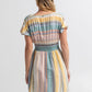 O'NEILL Womens Dress XS / Multi-Color O'NEILL - Ashlin Baja Stripe Dress