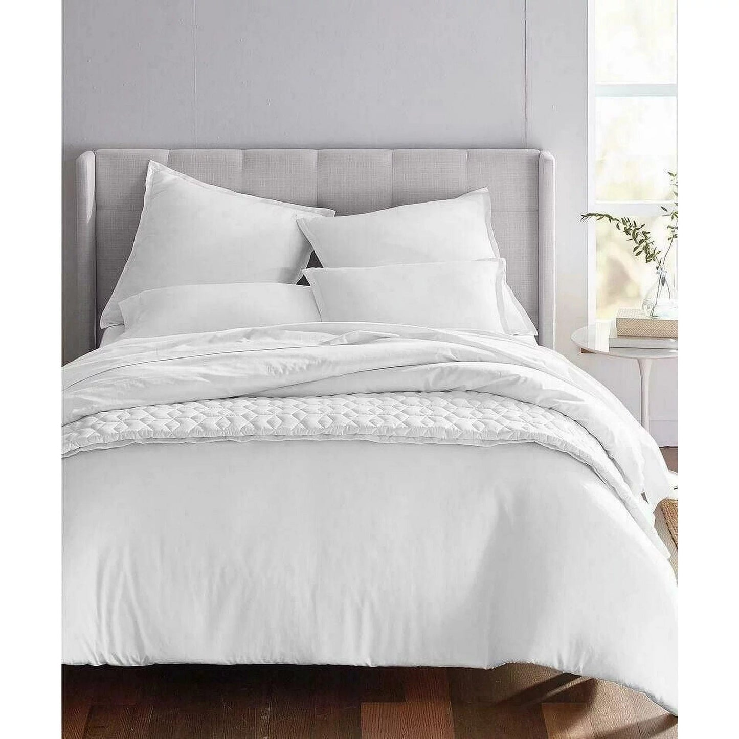 OAKE Comforter/Quilt/Duvet Full/Queen / White OAKE - 300 Thread Count