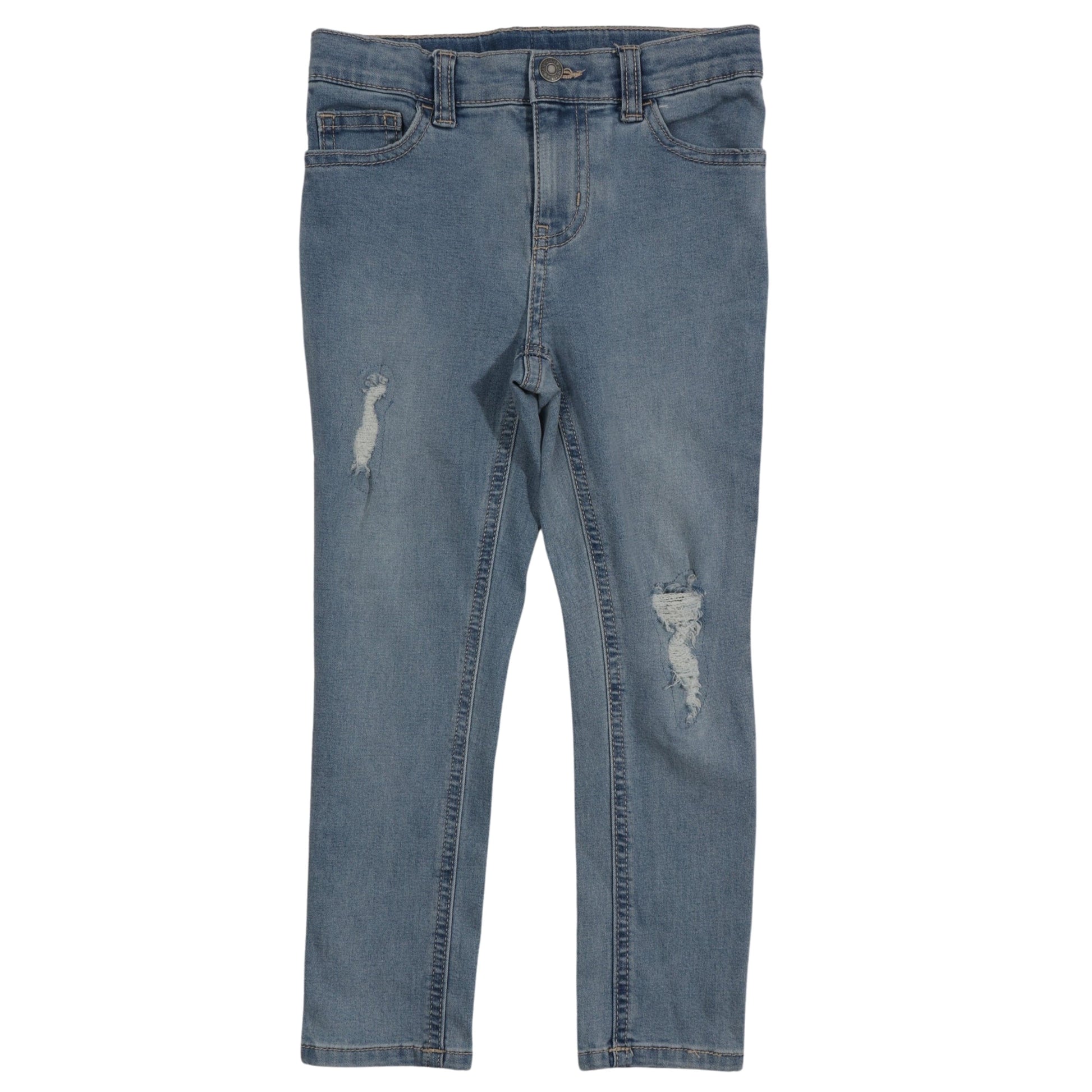 OKIE DOKIE Girls Bottoms 5 Years / Blue OKIE DOKIE - Kids - Ripped Denim