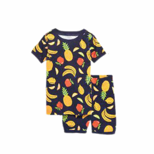 OLD NAVY Baby Boy 3 Years / Navy OLD NAVY - BABY - Fruits Printed Design 2 Pieces Sleepwear Set