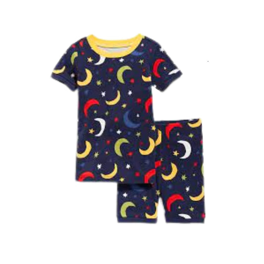 OLD NAVY Boys Set 5 Years / Navy OLD NAVY - Stars& Moon Printed 2 Pieces Sleepwear Set