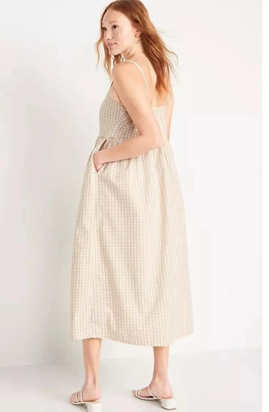 OLD NAVY Womens Dress XXXL / Multi-Color OLD NAVY - Maxi Cami Midi Dress