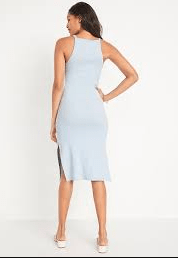 OLD NAVY Womens Dress OLD NAVY - Rib knitted long dress