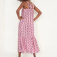 OLD NAVY Womens Dress XL / Pink OLD NAVY - Sleeveless Tie-Back Cutout Maxi Swing Dress
