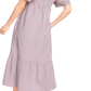 OLD NAVY Womens Dress XXXXL / Multi-Color OLD NAVY - Stripped pattern long dress