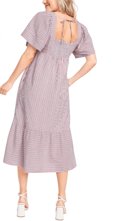 OLD NAVY Womens Dress XXXXL / Multi-Color OLD NAVY - Stripped pattern long dress