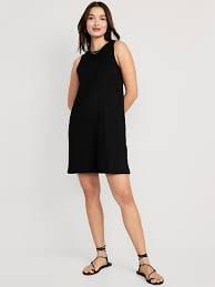 OLD NAVY Womens Dress M / Black OLD NAVY - Vintage A-line cotton dress